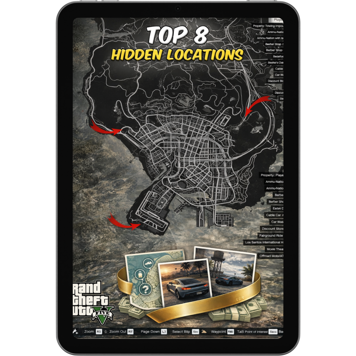 GTA V Hidden Location Files E-BOOK
